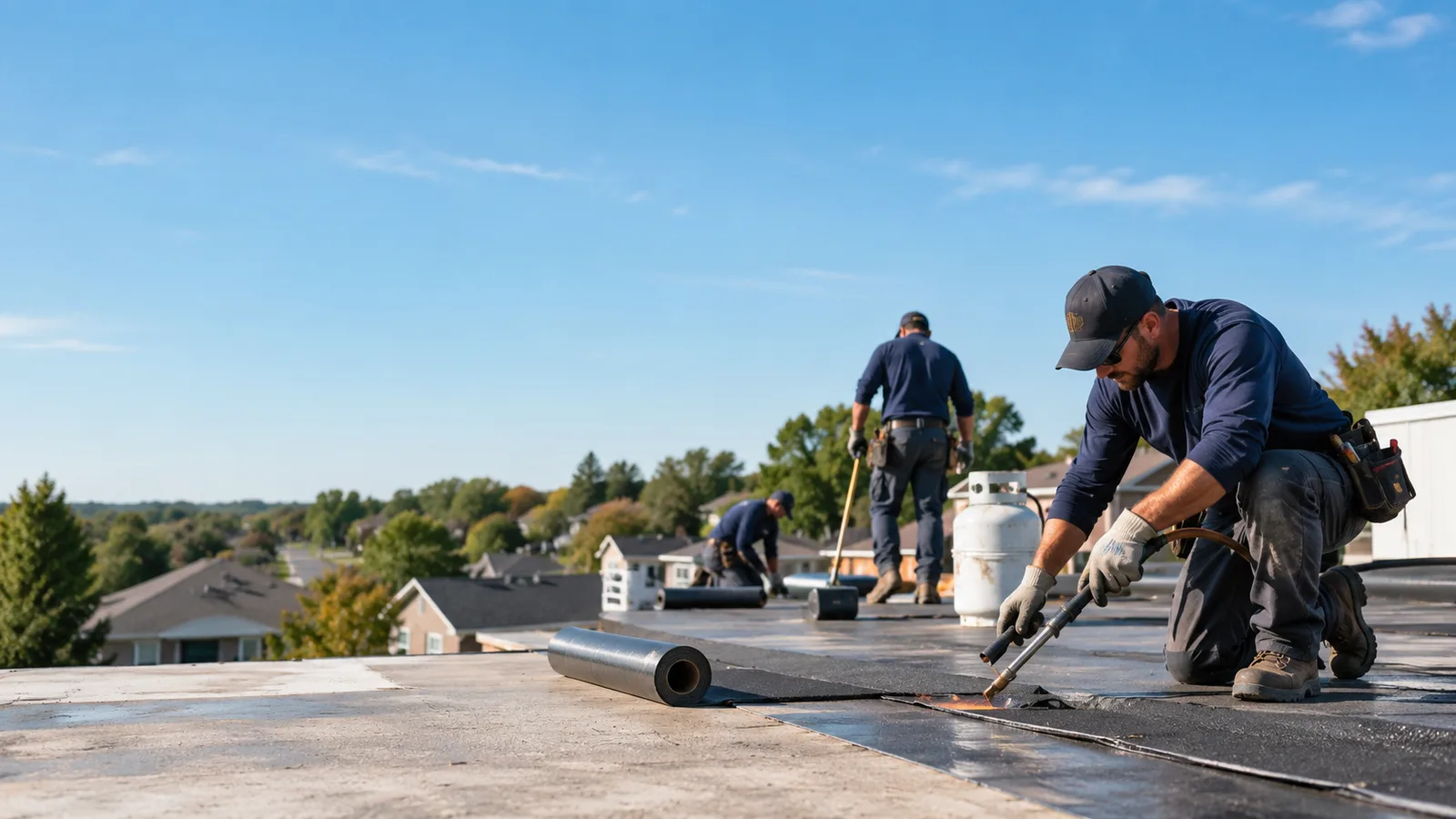 Flat Roof Leak Repair providers in Tyner, IN